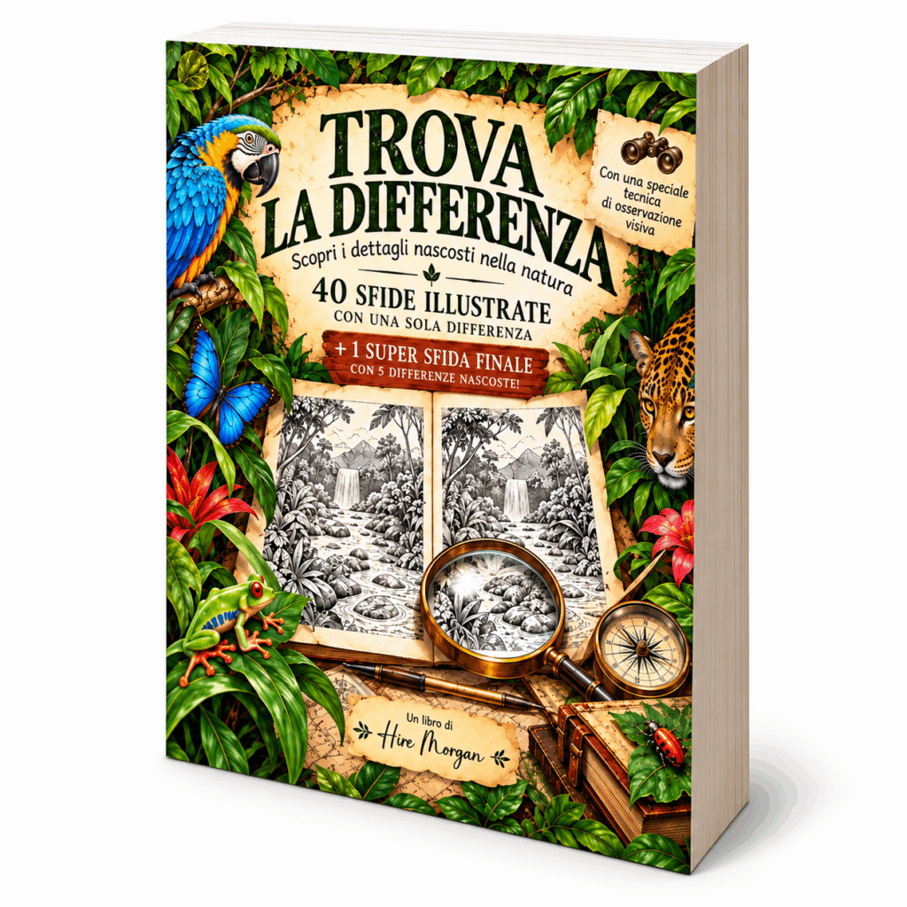 Libro enigmistica: Trova la differenza